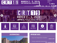 Tablet Screenshot of crtmeeting.org